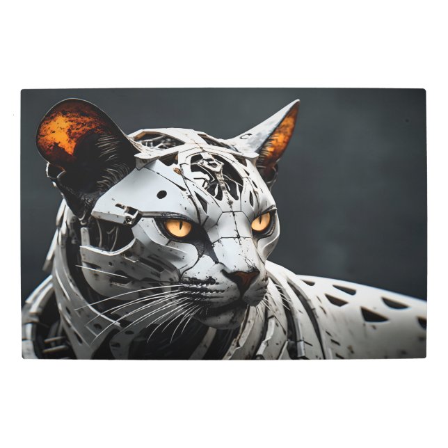 Impresión En Metal M3ch4n1c4lC4t v.3.2 (Anverso)