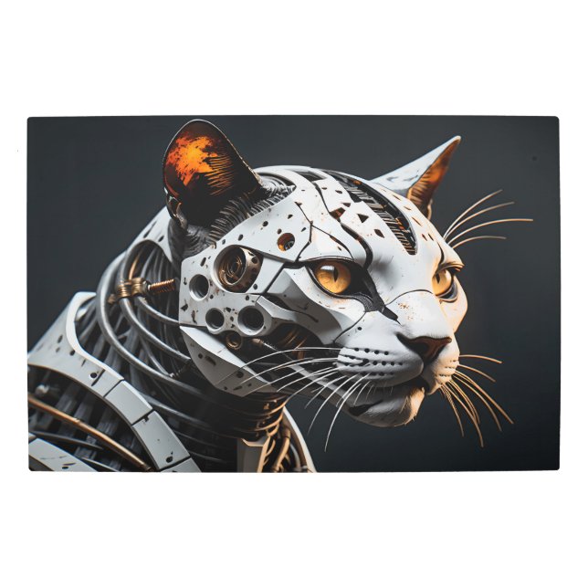 Impresión En Metal M3ch4n1c4lC4t v.3.5 (Anverso)