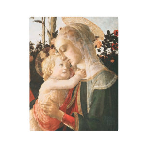 Impresión En Metal Madonna y el niño