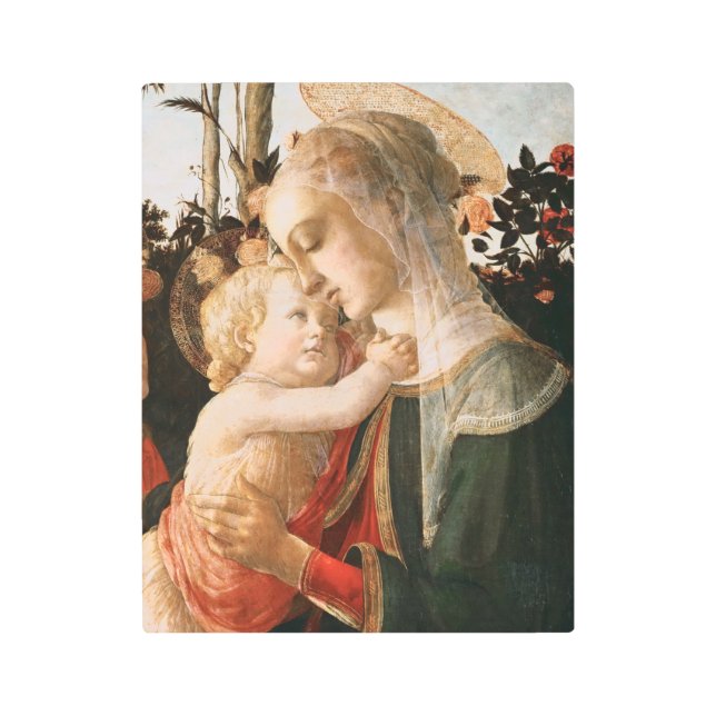 Impresión En Metal Madonna y el niño (Anverso)