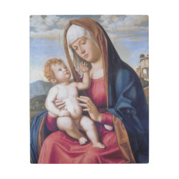 Impresión En Metal Madonna y el niño