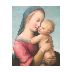 Impresión En Metal Madonna Y Niño