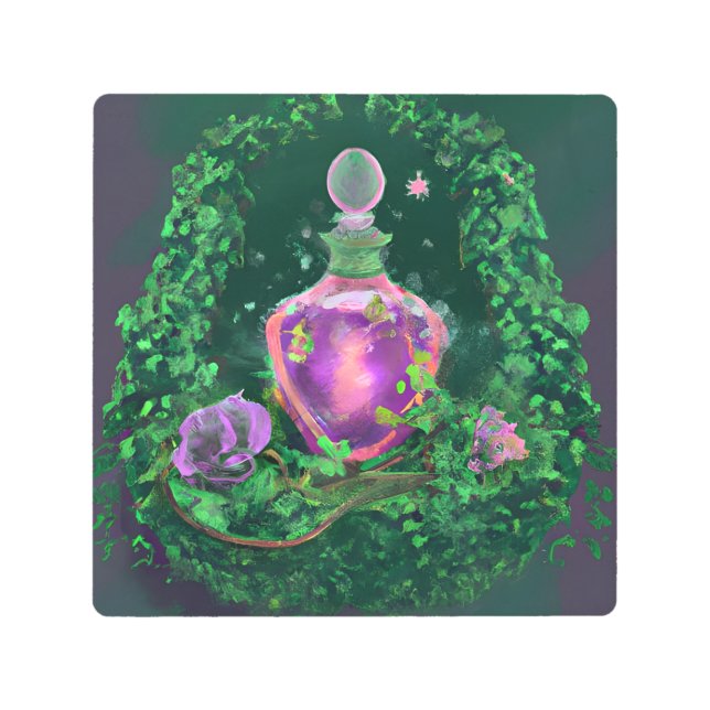 Impresión En Metal Magic Potion and Ivy (Anverso)
