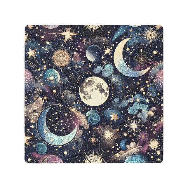 Impresión En Metal Mágica lunar (Anverso)