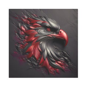 Impresión En Metal Majestic Eagle Gaze