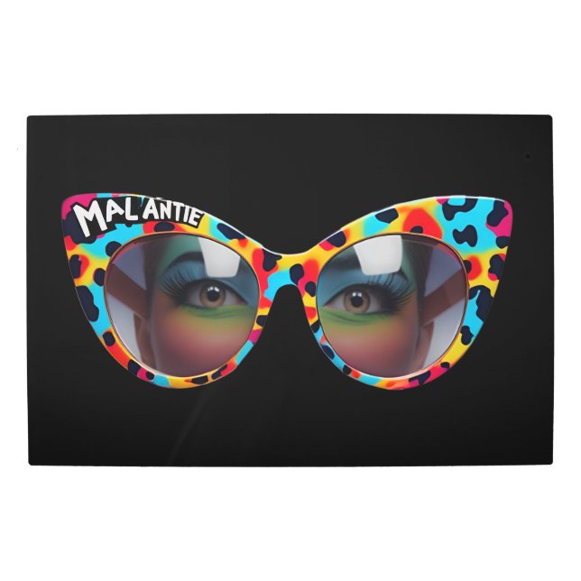 Impresión En Metal MAL ANTIE / Crazy Aunt Afrikaanse Humor (Anverso)