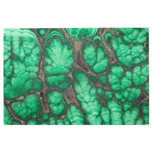 Impresión En Metal Malaquita con estampado verde