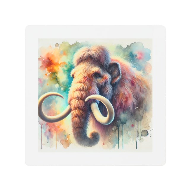 Impresión En Metal Mammoth Serenity 060824AREF142 - Watercolor (Anverso)