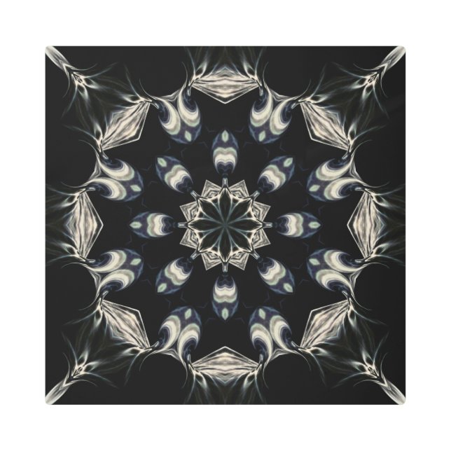 Impresión En Metal Mandala elegante (Anverso)