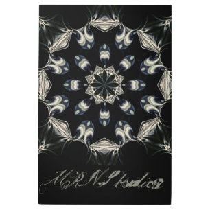 Impresión En Metal Mandala elegante