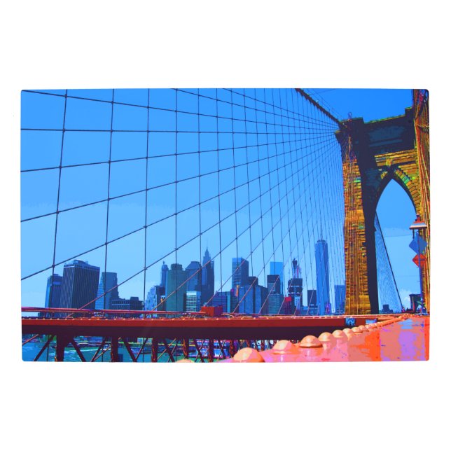 Impresión En Metal Manhattan 3000 (Anverso)