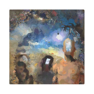 Impresión En Metal Mantén la mente abierta