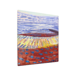 Impresión En Metal Mar tras el atardecer | Piet Mondrian |