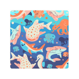 Impresión En Metal Maravillas oceánicas