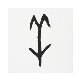 Impresión En Metal Maravillosa cabra-zoíaca china-#001-