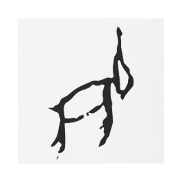 Impresión En Metal Maravilloso Conejo Zodiaco Chino-#001-