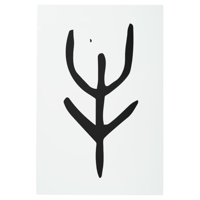 Impresión En Metal Maravilloso Zodiac-Ox chino-#001- (Anverso)