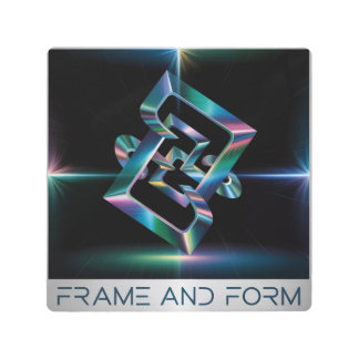 Impresión En Metal Marco Y Forma