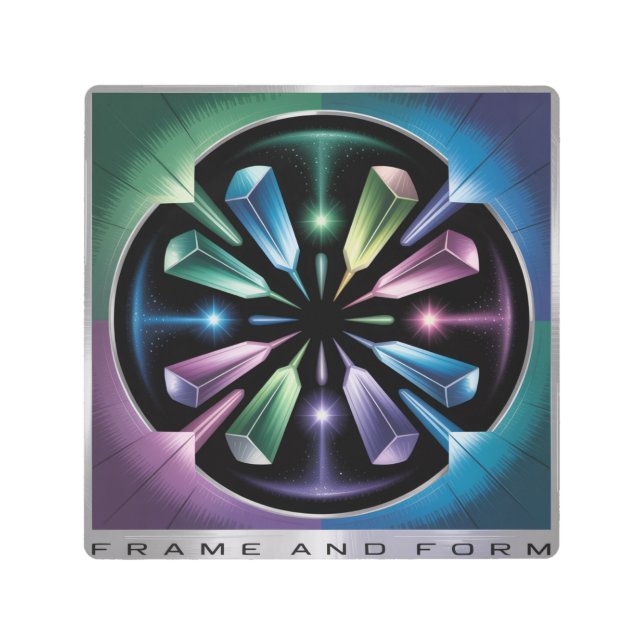 Impresión En Metal Marco Y Forma (Anverso)