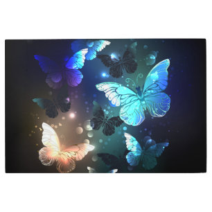 Impresión En Metal Mariposa nocturna fluida