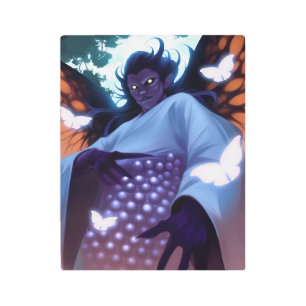 Impresión En Metal Mariposas