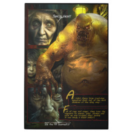 Impresión En Metal Masacre Por Luz De Gas (Panel 1)