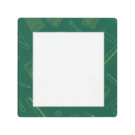 Impresión En Metal Matemática verde