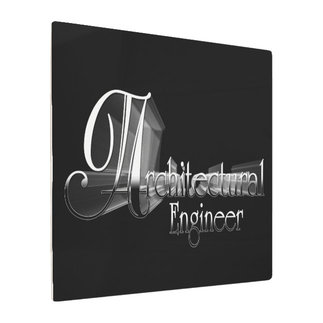 Impresión En Metal Material gráfico de ingeniería arquitectónica (Angulado)