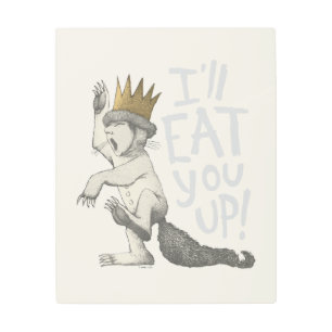 Impresión En Metal Máximo   Te Comeré!