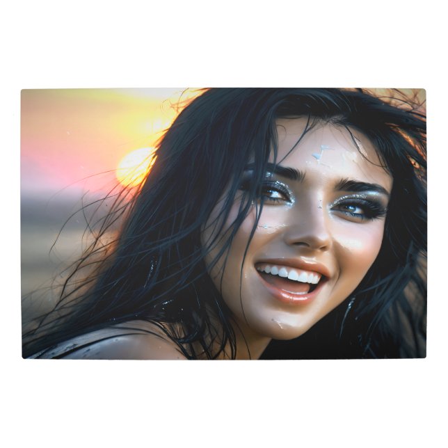 Impresión En Metal Me encantaría ser yo 12 (Anverso)