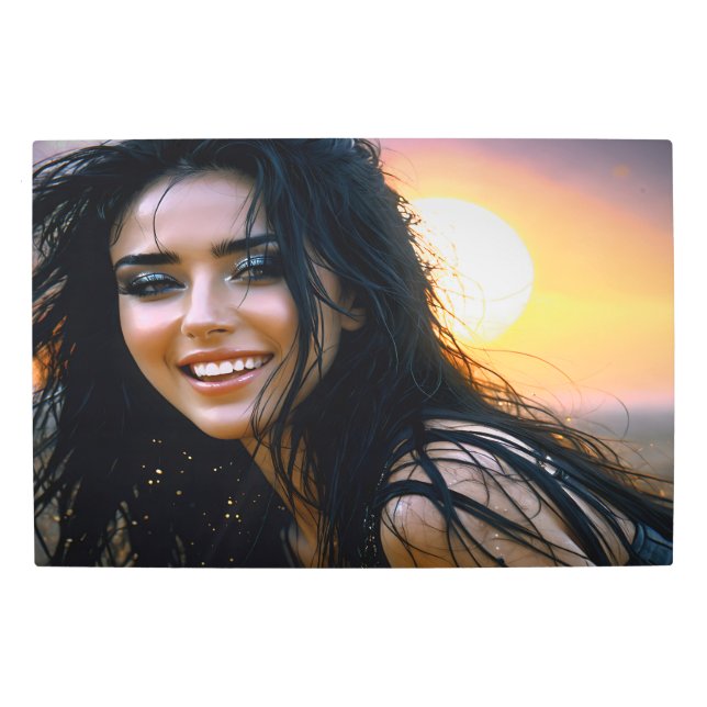 Impresión En Metal Me encantaría ser yo 14 (Anverso)