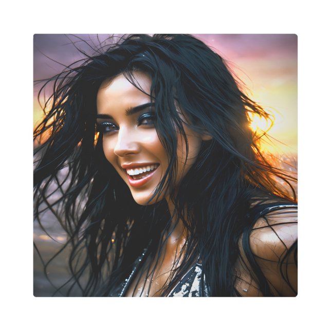 Impresión En Metal Me encantaría ser yo 3 (Anverso)