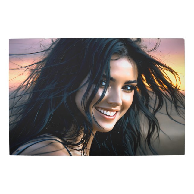 Impresión En Metal Me encantaría ser yo 36 (Anverso)