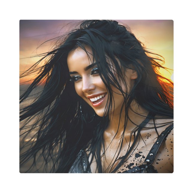 Impresión En Metal Me encantaría ser yo 5 (Anverso)