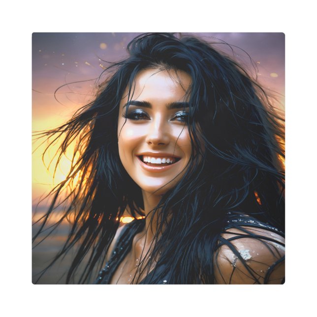 Impresión En Metal Me encantaría ser yo 6 (Anverso)