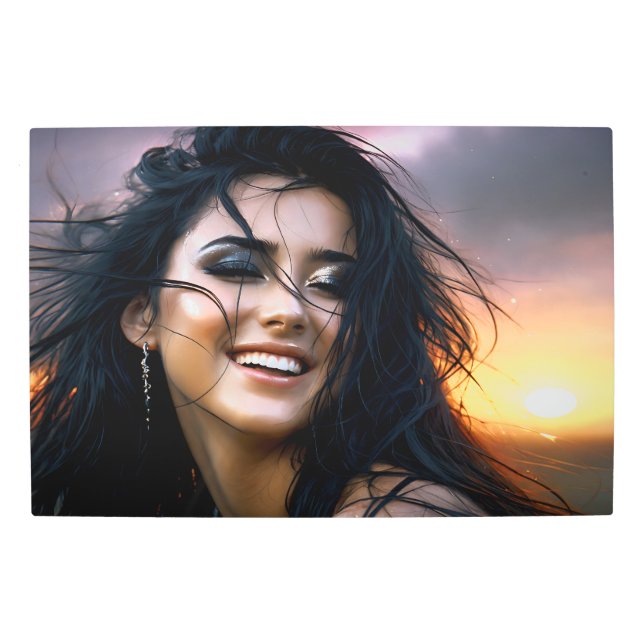 Impresión En Metal Me encantaría ser yo 7 (Anverso)