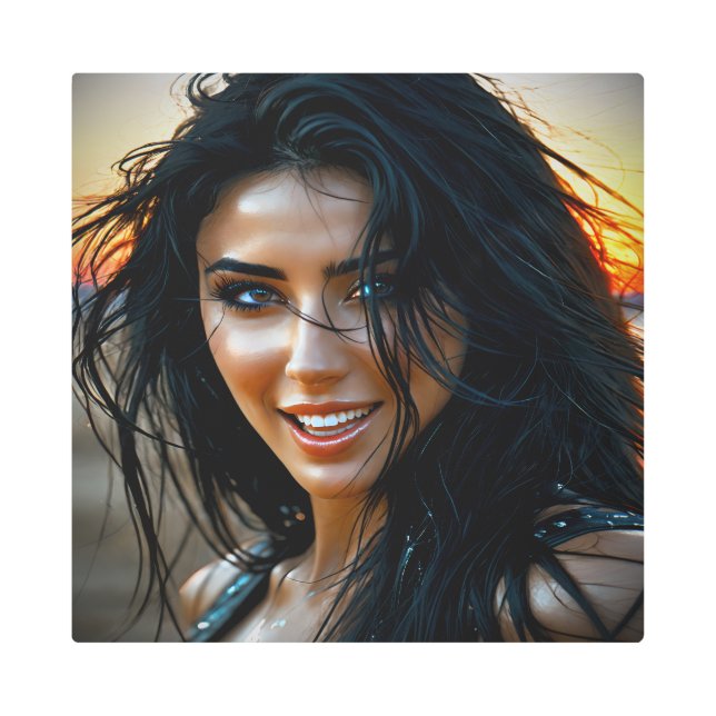 Impresión En Metal Me encantaría ser yo 8 (Anverso)