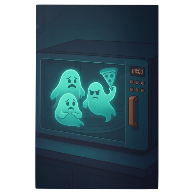 Impresión En Metal Meeting of the Microwave Ghosts (Anverso)