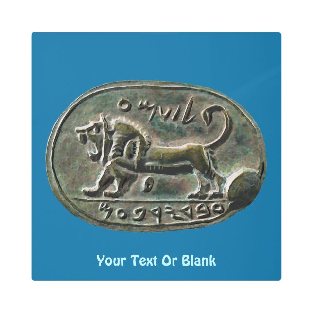 Impresión En Metal Megiddo Seal (Anverso)