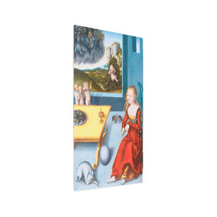 Impresión En Metal Melancholia Lucas Cranach el anciano