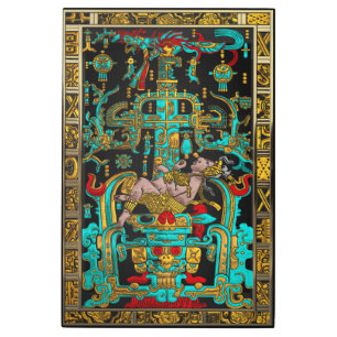 Impresión En Metal Mentira de la Gran Tumba de Pakal - Astronauta Pal