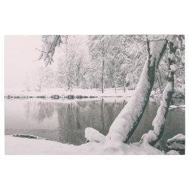 Impresión En Metal Merced en invierno