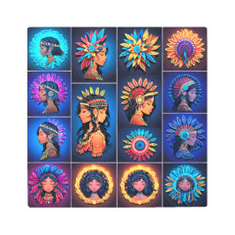 Impresión En Metal "Mes del Patrimonio Nativo Estadounidense"