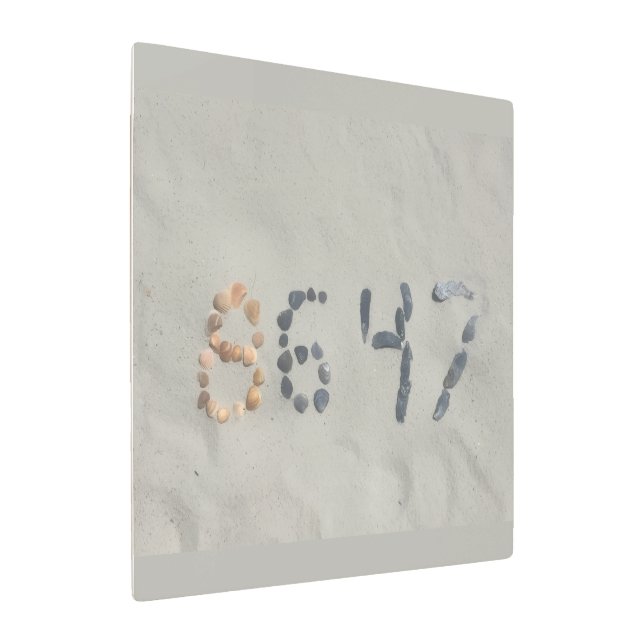 Impresión En Metal Metal Wall Art (Angulado)