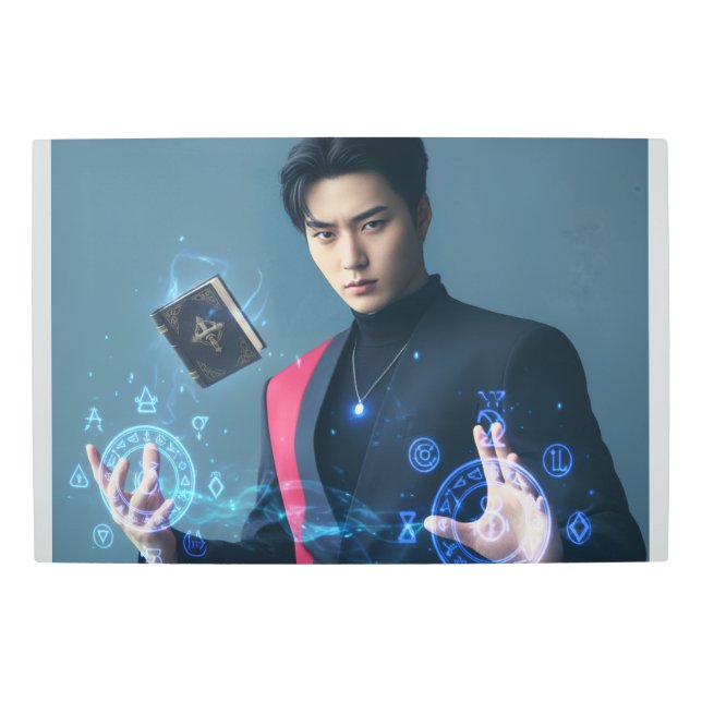 Impresión En Metal Metalizado hechizo asiático (Anverso)