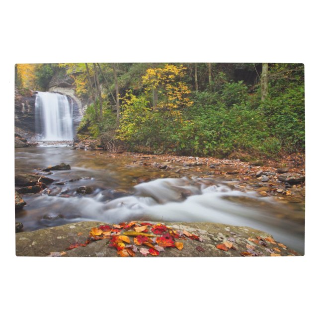 Impresión En Metal Mirando el bosque nacional de Pisgah (Anverso)