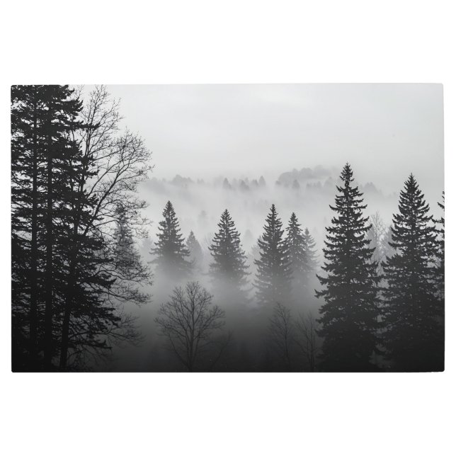 Impresión En Metal Misterios de la niebla (Anverso)