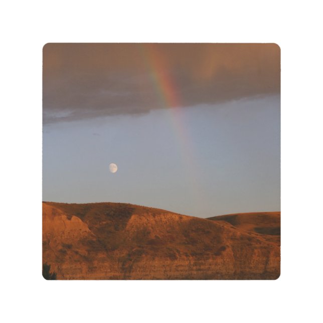 Impresión En Metal Moda y arcoiris juntos (Anverso)