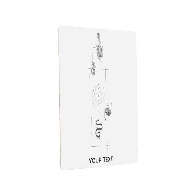 Impresión En Metal Modern Black & White Metal Print (3/4)