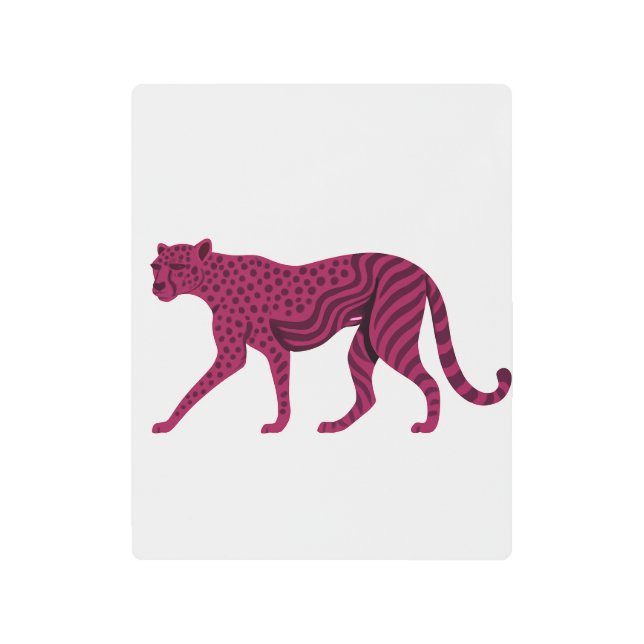 Impresión En Metal Modern Cheetah Metal Print (Anverso)